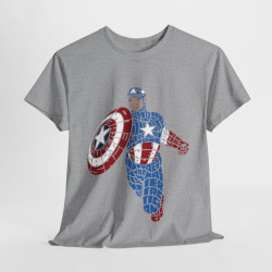 Tee shirt Unisex Captain america