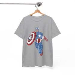 Tee shirt Unisex Captain america