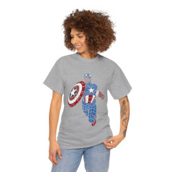 Tee shirt Unisex Captain america