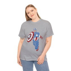 Tee shirt Unisex Captain america