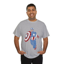 Tee shirt Unisex Captain america