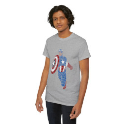 Tee shirt Unisex Captain america