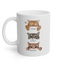 Mug Chat Calme curieux prudent idée cadeau amusant drôle humour tasse