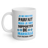 Mug Supporter de marseille idée cadeau humour drôle amusant tasse