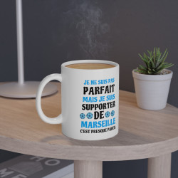 Mug Supporter de marseille idée cadeau humour drôle amusant tasse