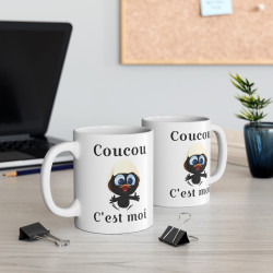 Mug Caliméro Coucou c'est moi idée cadeau tasse drôle