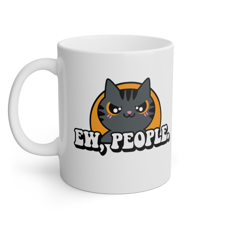 Mug Chat Ew people idée cadeau humour drôle