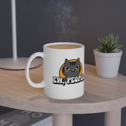 Mug Chat Ew people idée cadeau humour drôle