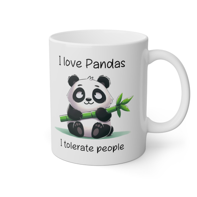 Mug I love Panda Idée cadeau humour drôle