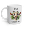 Mug chèvre Relax Ive goat this Idée cadeau humour drôle