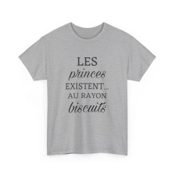 Tee shirt Femme les princes existent au rayon biscuit idée cadeau humour drôle amusant