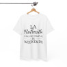Tee shirt Unisex La retraite une vie remplie de weekends idée cadeau humour drôle Homme/Femme