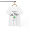Tee shirt Unisex Mode Apéro activé idée cadeau humour drôle amusant Homme/Femme