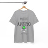 Tee shirt Unisex Mode Apéro activé idée cadeau humour drôle amusant Homme/Femme