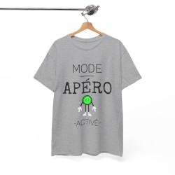 Tee shirt Unisex Mode Apéro activé idée cadeau humour drôle amusant Homme/Femme