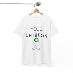 Tee shirt Femme Mode Chieuse activé idée cadeau humour drôle amusant