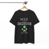 Tee shirt Noir  Femme Mode Chieuse activé idée cadeau humour drôle amusant
