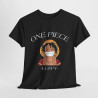 One Luffy Piece Tee shirt noir Signe JuL unisex Homme/Femme