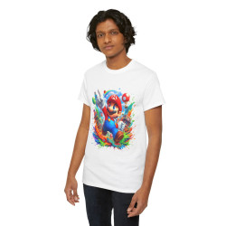 Tee shirt Unisex Mario idée cadeau