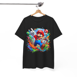 Tee shirt Unisex Mario idée cadeau