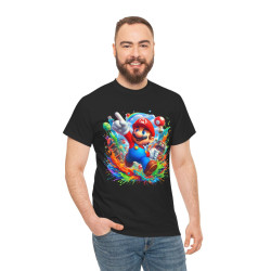 Tee shirt Unisex Mario idée cadeau