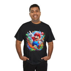 Tee shirt Unisex Mario idée cadeau