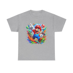 Tee shirt Unisex Mario idée cadeau