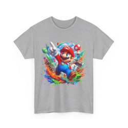 Tee shirt Unisex Mario idée cadeau
