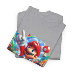 Tee shirt Unisex Mario idée cadeau