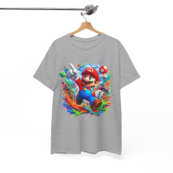 Tee shirt Unisex Mario idée cadeau