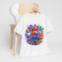 Tee shirt Mario Unisex Homme/Femme