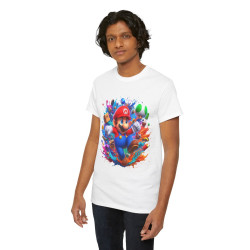 Tee shirt Mario Unisex Homme/Femme