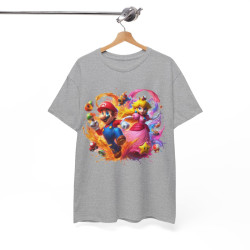 Tee shirt Unisex Mario&Peach Homme/Femme