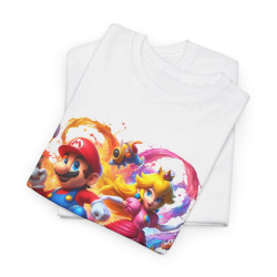 Tee shirt Unisex Mario&Peach Homme/Femme