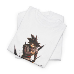 Tee shirt Unisex Black Goku Homme/Femme