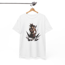 Tee shirt Unisex Black Goku Homme/Femme