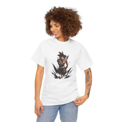 Tee shirt Unisex Black Goku Homme/Femme