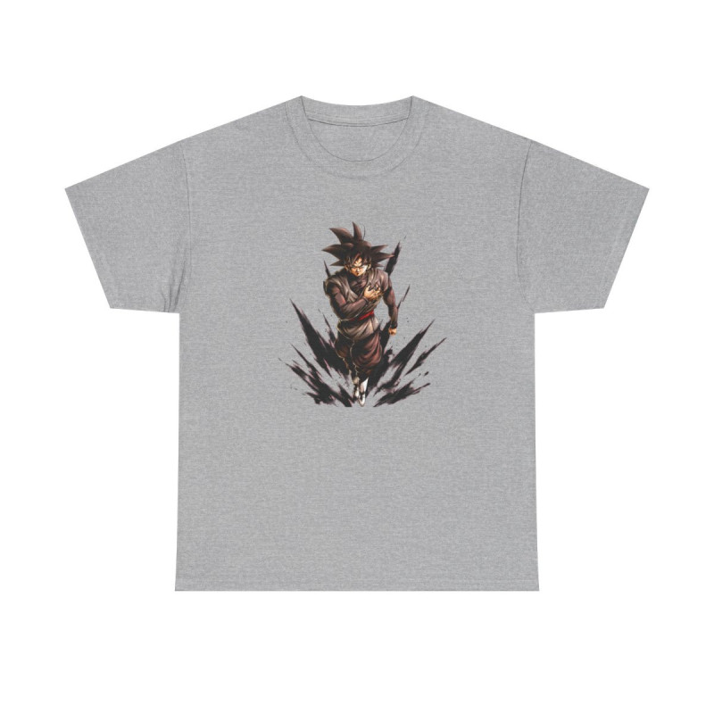 Tee shirt Unisex Black Goku Homme/Femme