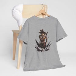 Tee shirt Unisex Black Goku Homme/Femme