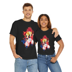 Tee shirt Unisex Gogeta god Homme/Femme