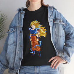 Tee shirt Unisex Songoku SSJ3 Homme/Femme