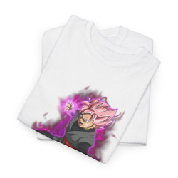 Tee shirt Unisex Black Goku rosé Homme/Femme