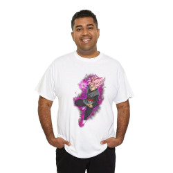 Tee shirt Unisex Black Goku rosé Homme/Femme