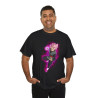 Tee shirt Unisex Black Goku rosé Homme/Femme