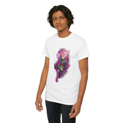Tee shirt Unisex Black Goku rosé Homme/Femme