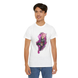 Tee shirt Unisex Black Goku rosé Homme/Femme