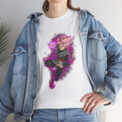 Tee shirt Unisex Black Goku rosé Homme/Femme