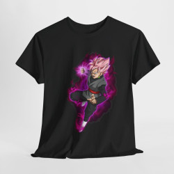 Tee shirt Unisex Black Goku rosé Homme/Femme