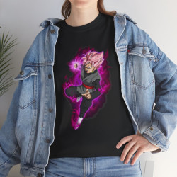 Tee shirt Unisex Black Goku rosé Homme/Femme