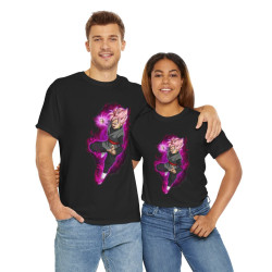 Tee shirt Unisex Black Goku rosé Homme/Femme